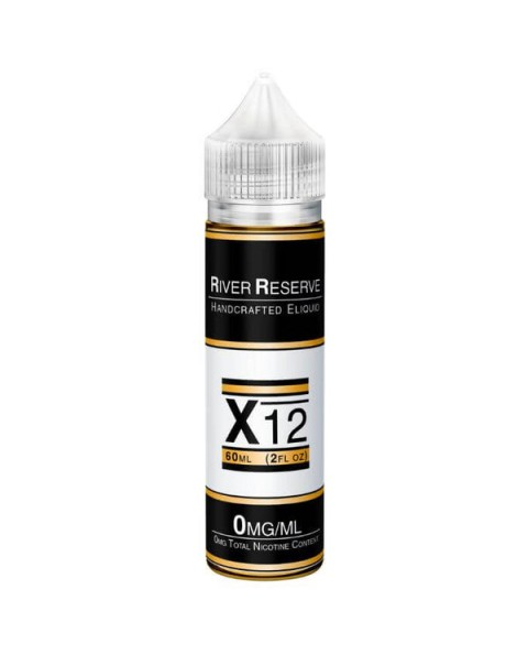 X-12 Tobacco Free Nicotine E-liquid by River Reserve