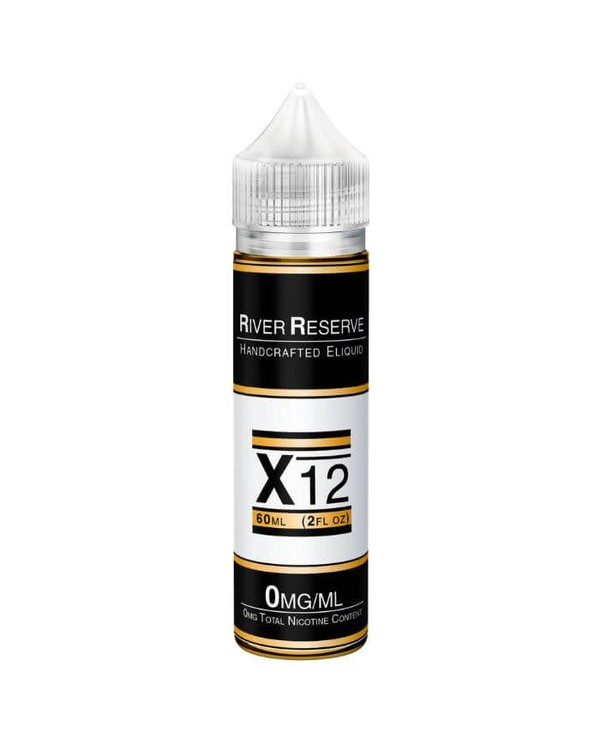 X-12 Tobacco Free Nicotine E-liquid by River Reser...