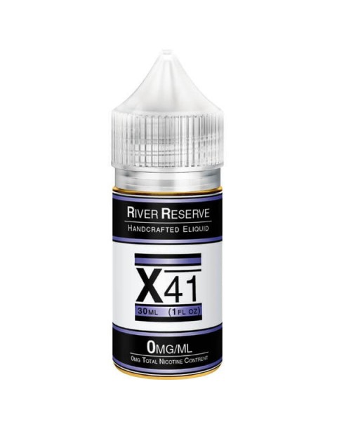 X-41 Tobacco Free Nicotine E-liquid by River Reserve