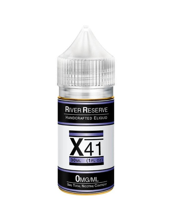 X-41 Tobacco Free Nicotine E-liquid by River Reser...