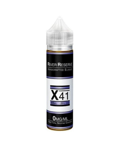 X-41 Tobacco Free Nicotine E-liquid by River Reserve