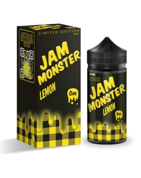 Lemon Jam Tobacco Free Nicotine Vape Juice by Jam Monster