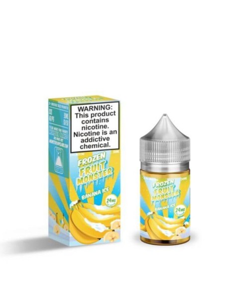 Banana Ice Tobacco Free Nicotine Salt Juice by Frozen Fruit Monster