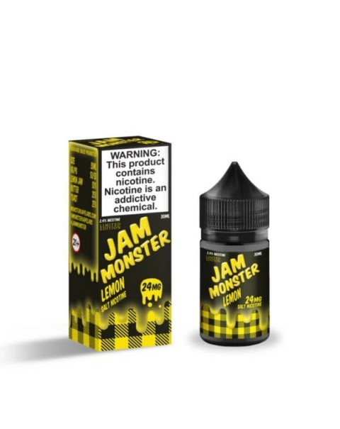 Lemon Jam Tobacco Free Nicotine Salt Juice by Jam Monster