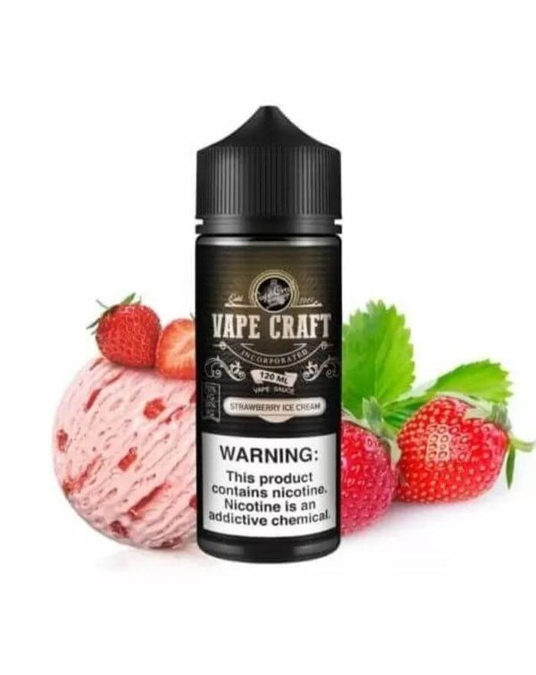 Strawberry Ice Cream Vape Juice by Vape Craft