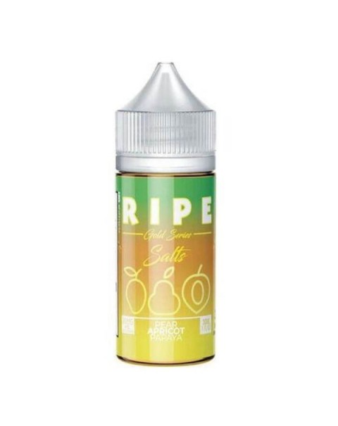 Pear Apricot Papaya by The Ripe Gold Series Collection Nicotine Salt by Vape 100 E-Liquid