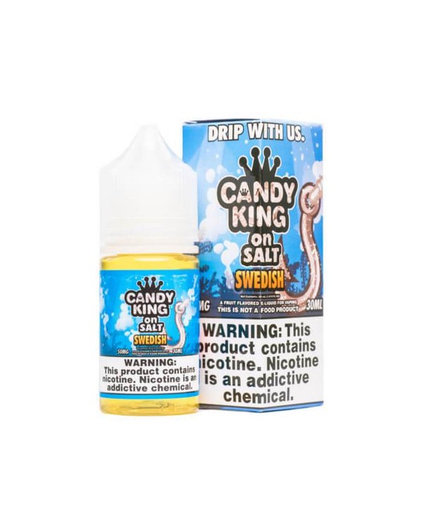 Swedish Nicotine Salt by Candy King On Salt eJuice