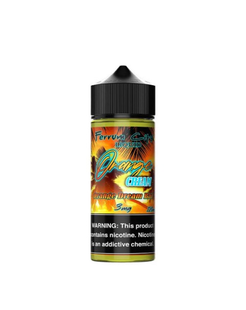 Orange Cream Tobacco Free Nicotine E-liquid by Ferrum City