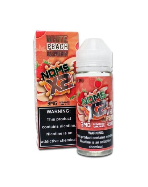 Noms X2 White Peach Raspberry by Nomenon E-Liquid