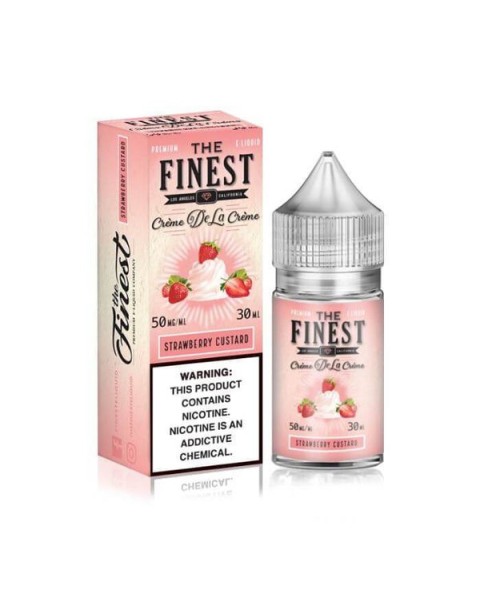 Strawberry Custard by The Finest Salt Nic Series E-Liquid