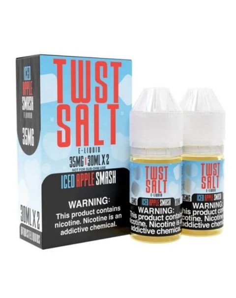 Iced Apple Smash Nicotine Salt by Twist E-Liquids