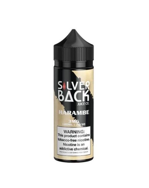 Harambe Tobacco Free Nicotine Vape Juice by Silverback Juice Co