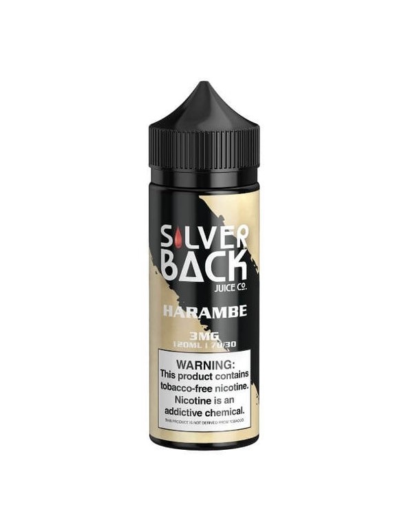 Harambe Tobacco Free Nicotine Vape Juice by Silver...