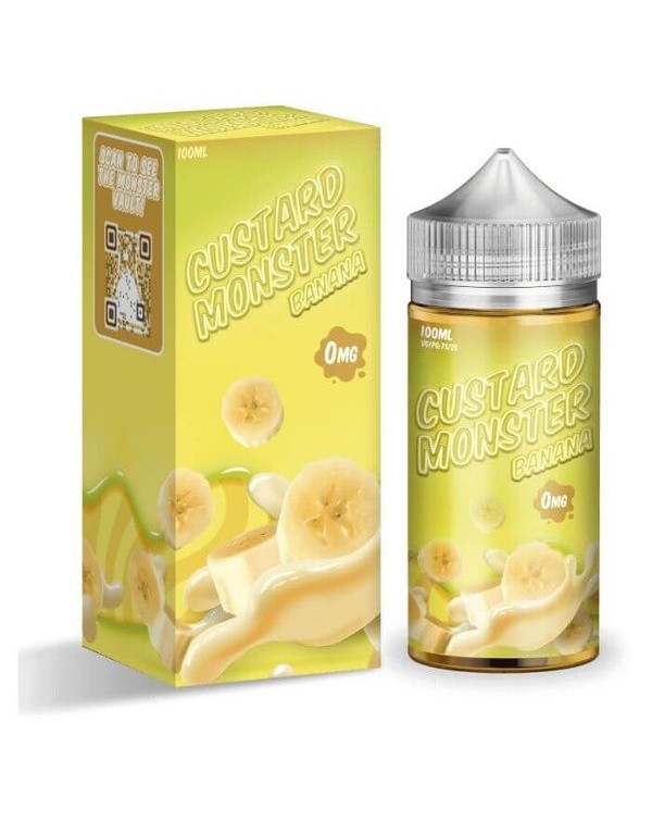 Banana Tobacco Free Nicotine Vape Juice by Custard...