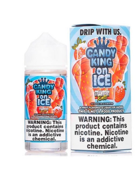 Strawberry Rolls by Candy King On Ice eJuice