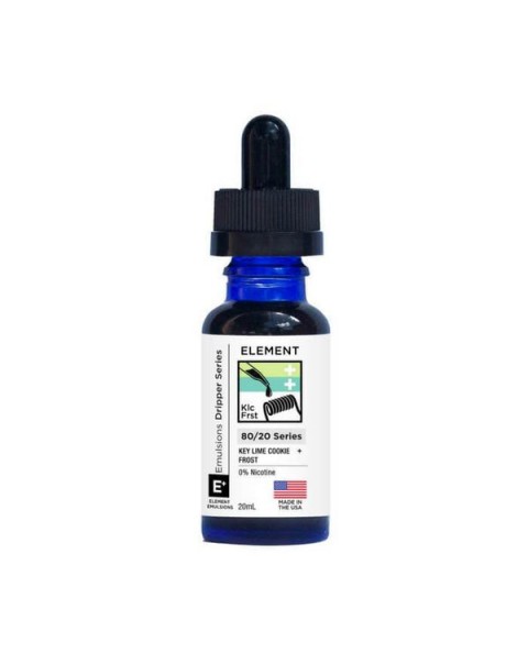 Emulsions Key Lime Cookie + Frost by Element Dripper E-Liquids