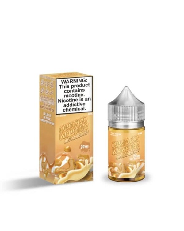 Butterscotch by Custard Monster Nicotine Salt E-Li...