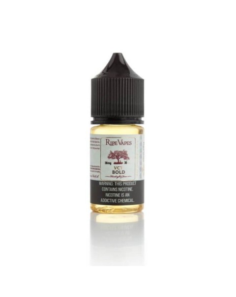 VCT Bold Nicotine Salt by Ripe Vapes Handcrafted Saltz Joose