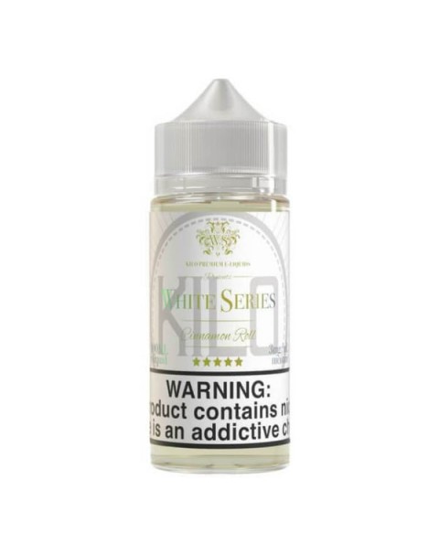 Cinnamon Roll by Kilo E-Liquids White Series