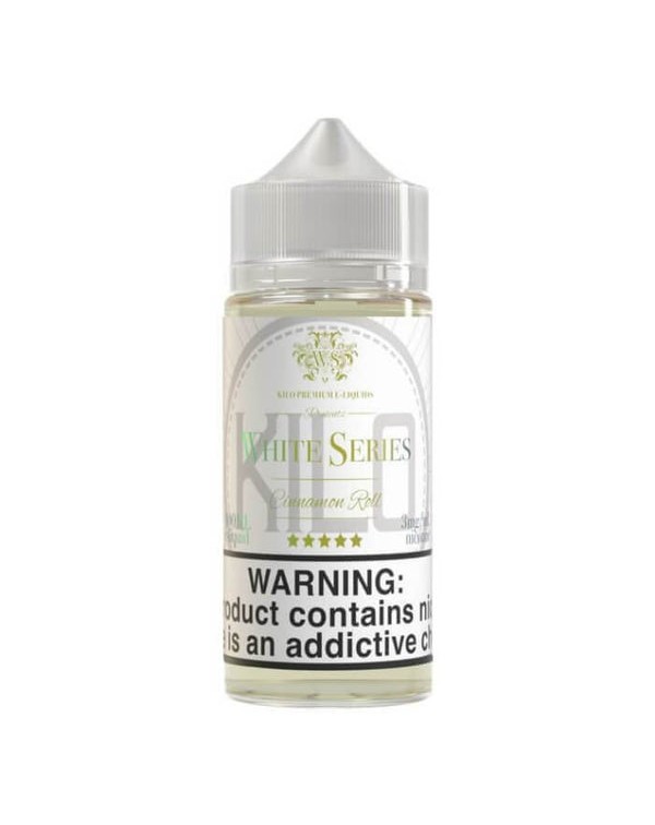 Cinnamon Roll by Kilo E-Liquids White Series