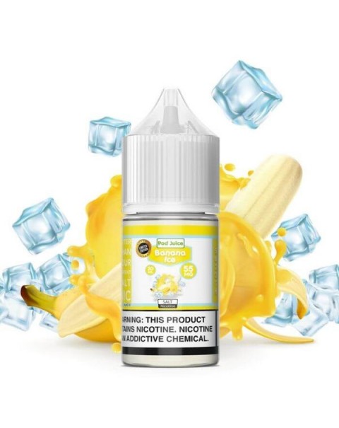 Banana Ice by Pod Juice Nicotine Salt E-Liquid