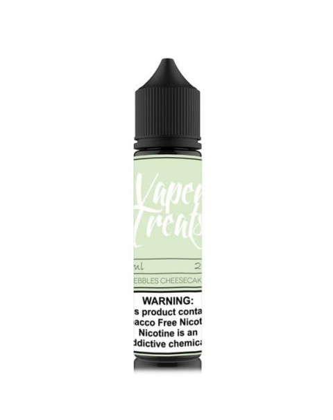 Pebbles Cheesecake Tobacco Free Nicotine Vape Juice by Vaper Treats