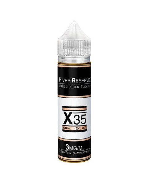 X-35 Tobacco Free Nicotine E-liquid by River Reserve