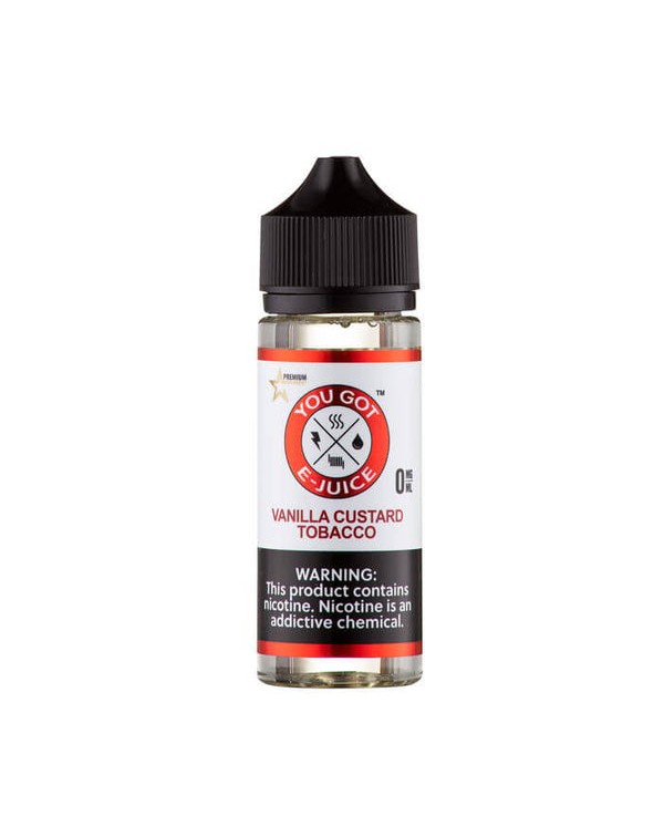 Vanilla Custard Tobacco Synthetic Nicotine Vape Ju...