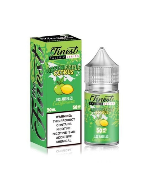 Green Apple Citrus by The Finest Salt Nic Series E-Liquid