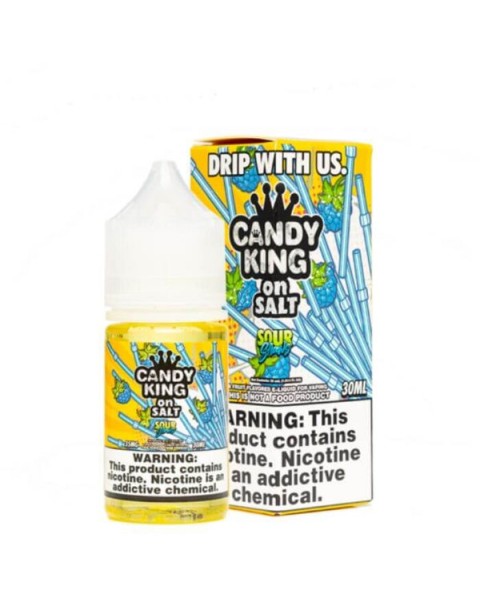 Sour Straws Nicotine Salt by Candy King On Salt eJuice