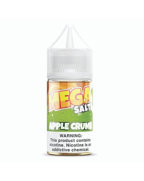 Apple Crumb by Mega Nicotine Salt E-Liquids