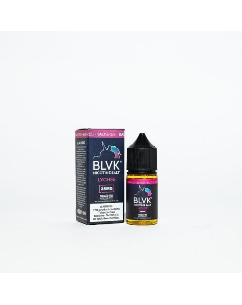 Lychee Tobacco Free Nicotine Salt Juice by BLVK Salt Series