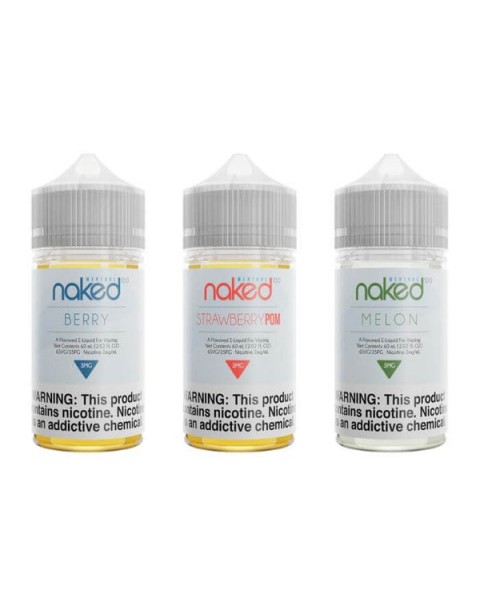 180ml Menthol Bundle by Naked 100 Menthol E-Liquid