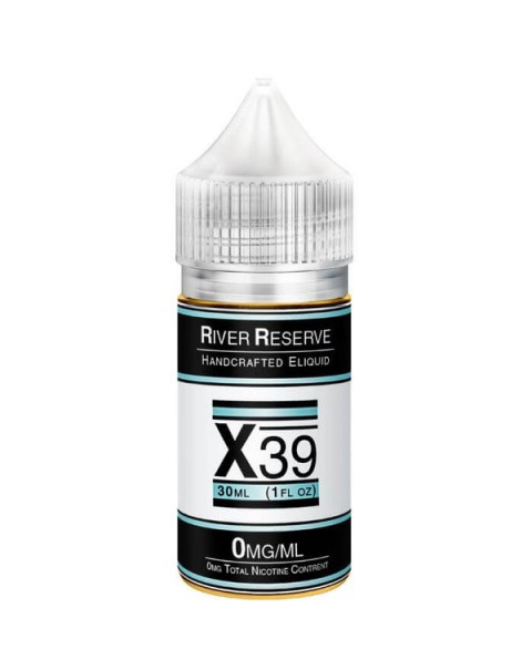 X-39 Tobacco Free Nicotine E-liquid by River Reserve