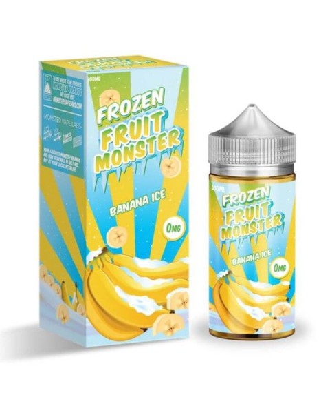 Banana Ice Tobacco Free Nicotine Vape Juice by Frozen Fruit Monster