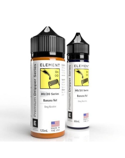 Banana Nut by Element Dripper E-Liquids