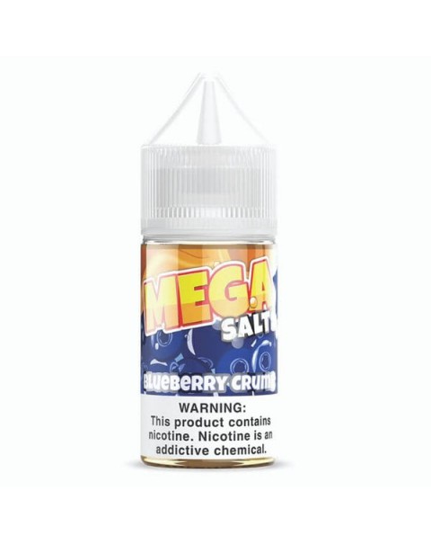 Blueberry Crumb by Mega Nicotine Salt E-Liquids