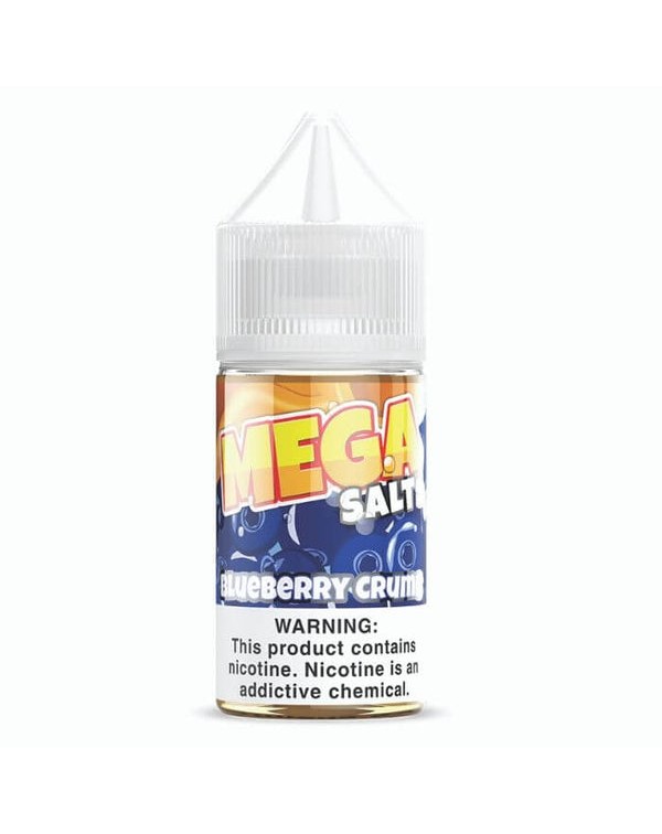 Blueberry Crumb by Mega Nicotine Salt E-Liquids