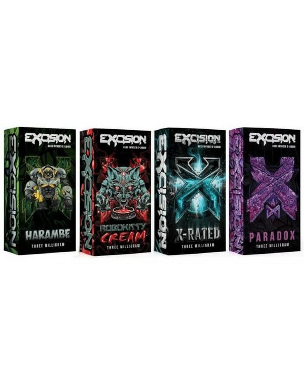 300ml Bundle by Excision E-Liquids