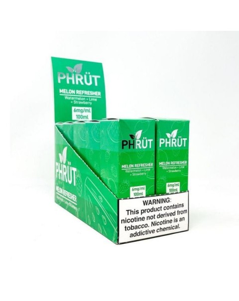 Melon Refresher Tobacco Free Nicotine Vape Juice by Phrut