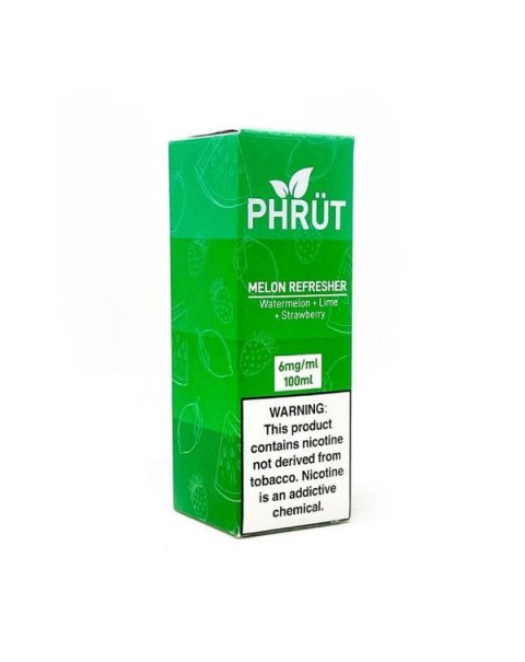 Melon Refresher Tobacco Free Nicotine Vape Juice by Phrut