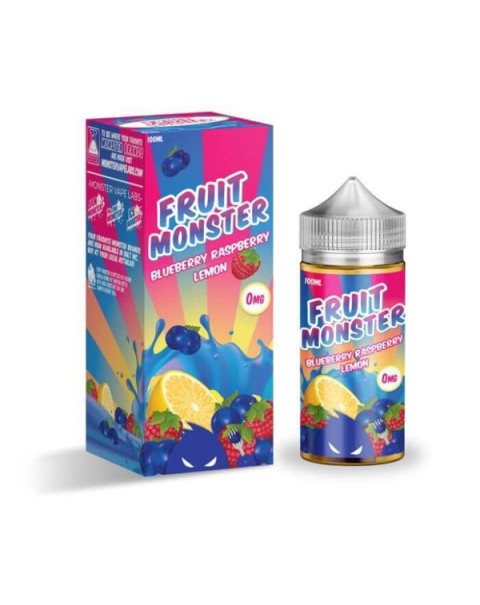 Blueberry Raspberry Lemon Tobacco Free Nicotine Vape Juice by Fruit Monster