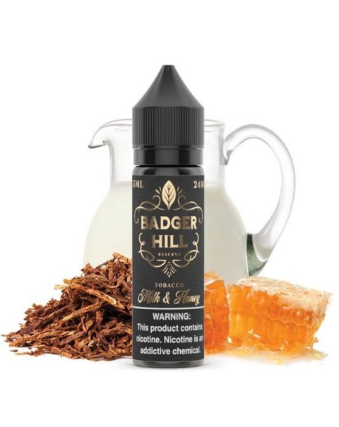 Milk & Honey by Badger Hill Reserve Nicotine Salt eJuice