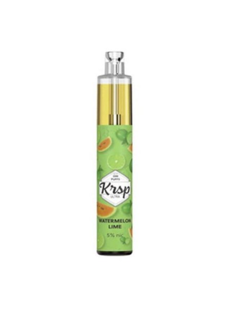 Watermelon Lime Disposable Device by KRSP Ultra 1500 Puffs