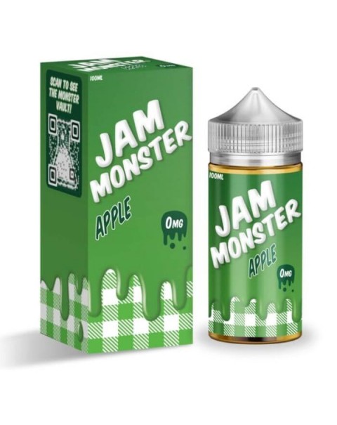 Apple Tobacco Free Nicotine Vape Juice by Jam Monster