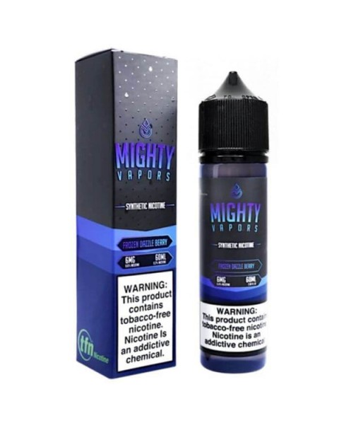 Frozen Dazzle Berry Synthetic Nicotine Vape Juice by Mighty Vapors