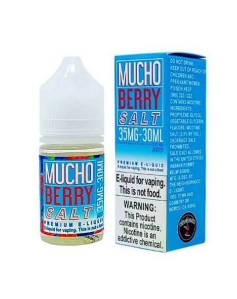 Mucho Berry Nicotine Salt Mucho by The Neighborhood E-Liquid