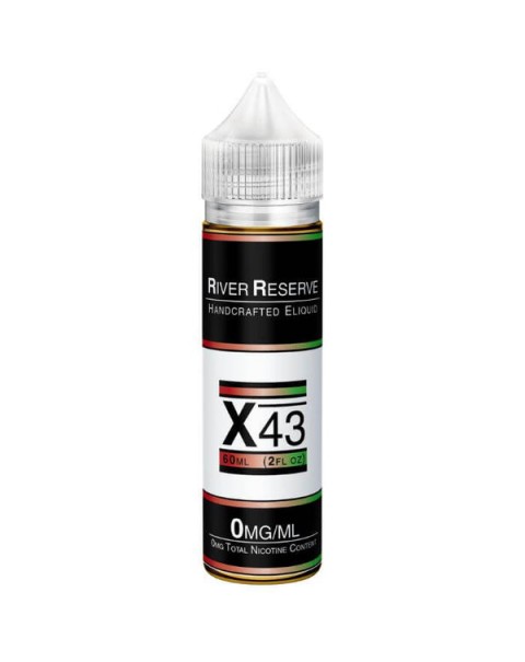 X-43 Tobacco Free Nicotine E-liquid by River Reserve