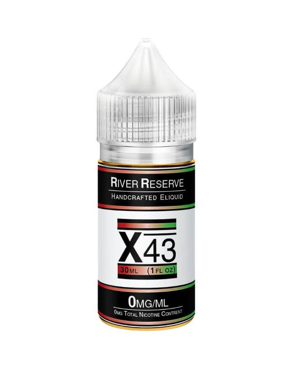 X-43 Tobacco Free Nicotine E-liquid by River Reser...