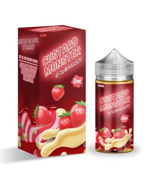 Strawberry by Custard Monster E-Liquid